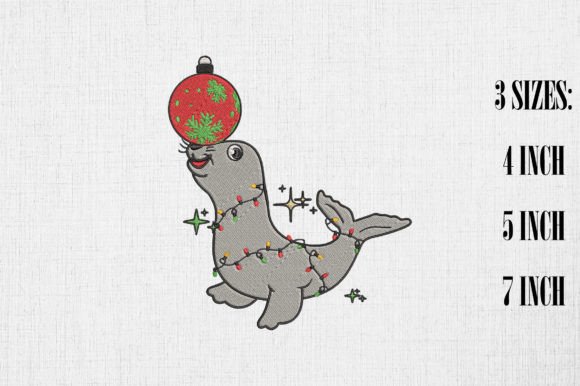 Cute Seal Happy Christmas