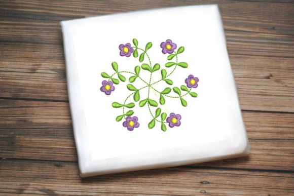 Purple Flower Ring