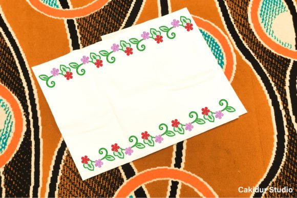 Red Pink Flowers Border Review